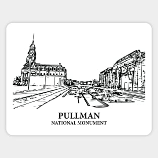 Pullman National Monument Sticker
